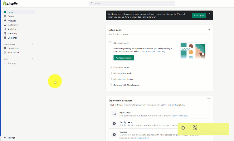 Shopify fulfillment és Fullpost webshoplogisztika integrációja